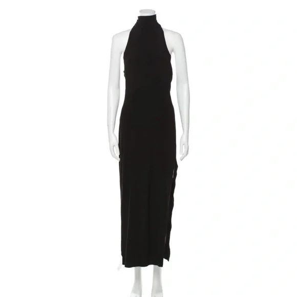 Norma Kamali | Dresses | Norma Kamali Turtle Halter Dress | Poshmark
